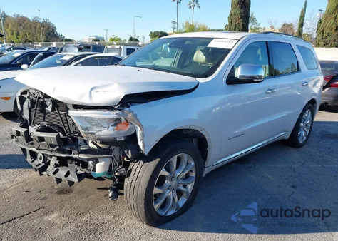 2018 Dodge Durango Citadel z USA, uszkodzony, nr VIN 1C4SDHET4JC111939